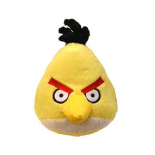 Angry Birds Plush   YELLOW BIRD (with sound   5 inch)   Stuffed Animal 