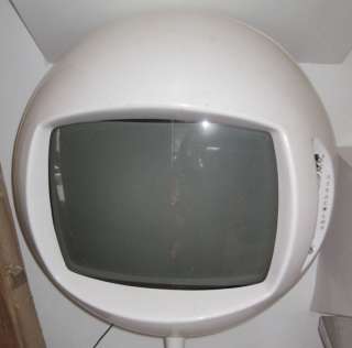 Keracolor Mid Century Space Age Spherical Television  