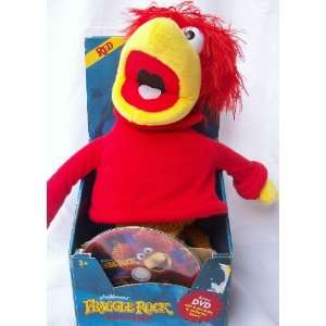   Hensons Fraggle Rock Red Plush Doll Toy with Bonus Dvd: Toys & Games