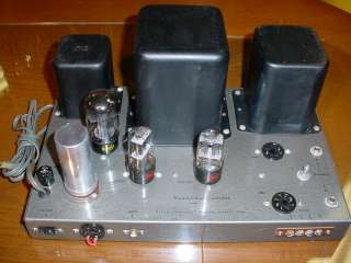 Pair of Heathkit W4AM W4 AM Mono 5881/6L6 Amplifiers  