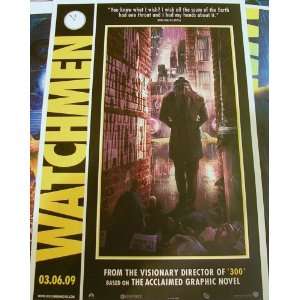  Watchmen Poster. Rorschach. 