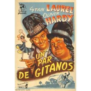  The Bohemian Girl (1936) 27 x 40 Movie Poster Spanish 