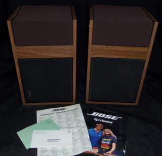 Bose 301 Series I Main / Stereo Speakers ~ Original Box ~ Near Mint 