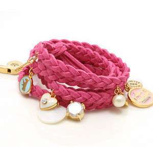 New Style Wrap Around Regular Bracelet Crown Heart Strawberry Shell 