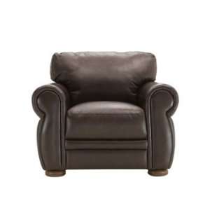  Marsala Brown Leather Chair: Home & Kitchen