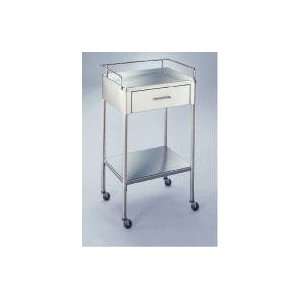  Anesthesia Cart w Drawer & Shelf and Rail: Everything Else