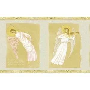  Angelic Praise Gold Wallpaper Border by Writings on the 