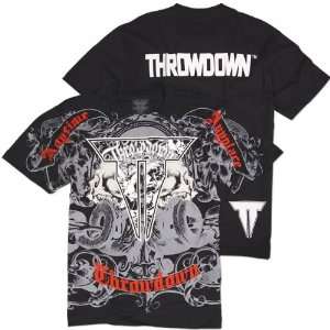 Throwdown Annihilation Time Black T Shirt (SizeL) Sports 