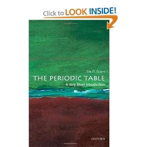  The Periodic Table: A Very Short Introduction [Paperback 