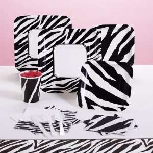 Animal Print Zebra Party Pack for 16 Toys & Games