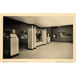  1902 Print Exhibition Gallery Vienna Secession Painting 