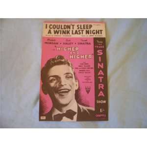   Couldnt Sleep a Wink Last Night (Sheet Music): Frank Sinatra: Books