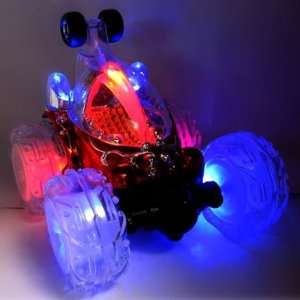   Twister Stunt Car Toy with Flashing Light on Wheels: Toys & Games
