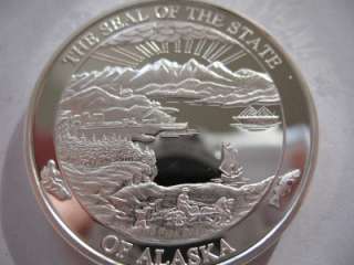   RARE PERFECT PROOF 2005 ANCHORAGE ALASKA MINT BALD EAGLE + GOLD  