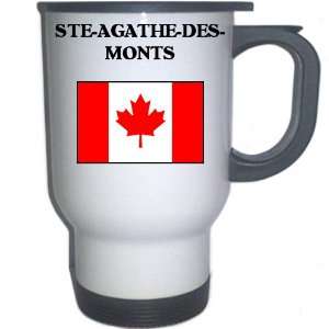  Canada   STE AGATHE DES MONTS White Stainless Steel Mug 