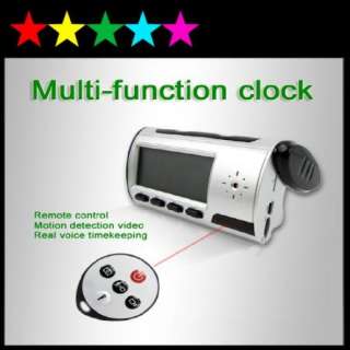 Digital Multi function Wireless Camera Spy DVR Clock  