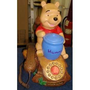  Winnie the Pooh Talking Animated Telephone with Hony Pot 
