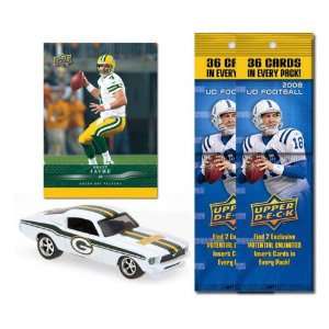  Green Bay Packers 1967 Ford Mustang Fastback Die Cast with 