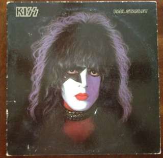 Value Lot of 9 different KISS vinyl records from the 70s  