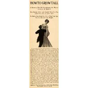   Minges Short People Height Tall   Original Print Ad
