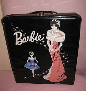 Vintage Titian Barbie (not Midge) Bubble Cut/Case 1958  