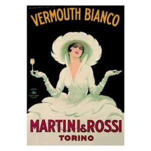   Marcello Dudovich   Martini & Rossi   Vermouth Bianco
