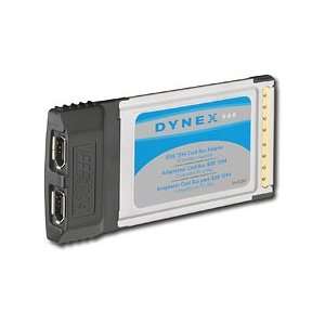  Dynex 2 Port FireWire/IEEE 1394 PCMCIA Notebook Card 