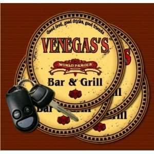  VENEGAS Family Name Bar & Grill Coasters Kitchen 