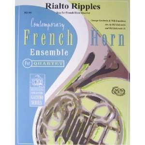    Rialto Ripples for French Horn Quartet George Gershwin Books