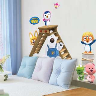 Character Pororo Nursery Removable Wall Vinyl Decals Sticker