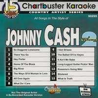 Johnny Cash Greatest Hits v2 CHARTBUSTER KARAOKE CDG  