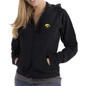 Iowa Hawkeyes Womens Full Zip Hoody Sweatshirt Sports 