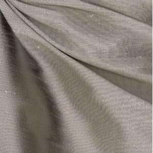 54 Wide Promotional Dupioni Silk Iridescent Winters Day Grey Fabric 