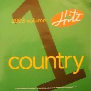  Various Artists   Country Hitz 2003, Vol.1   Cd, 2003 