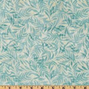   Tranquil Moments Sand/Aqua Fabric By The Yard Arts, Crafts & Sewing