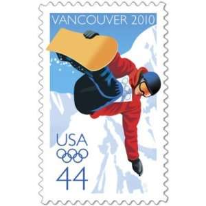  Vancouver 2010 Olympics 4 US Postage 44 cent Stamps 