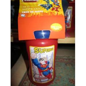  Spill proof Valve Superman Sippy Cup: Baby