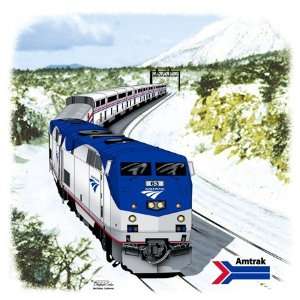  Amtrak Southwest Chief T Shirt, Ash/Youth L Toys & Games