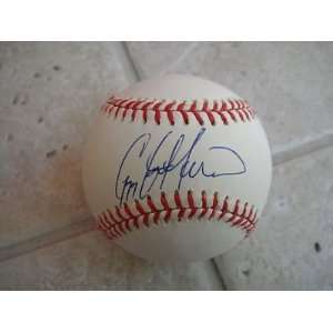  Gregg Jefferies Autographed Baseball   phillies Official N 