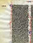 1275 Biblia Sacra Latin Medieval Manuscript Bible  
