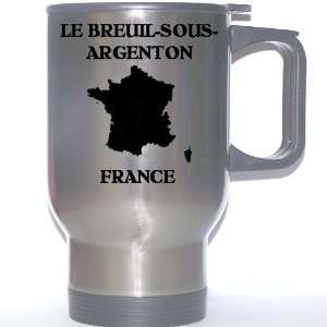     LE BREUIL SOUS ARGENTON Stainless Steel Mug 