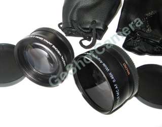 WIDE + TELE LENS Kit FOR Sony DSC H10 H5 H1 VCL DH0758  