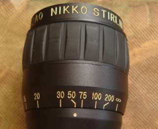 Nikko Stirling Gold Crown Airking 4x32 Mil Dot Parallax AO Rifle Scope 
