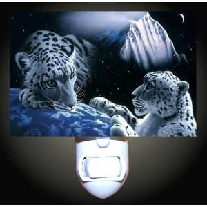    Snow Leopard Earth Decorative Night Light