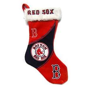  Boston Red Sox 17 Color Block Stocking