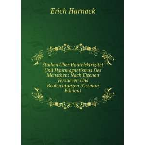   Versuchen Und Beobachtungen (German Edition) Erich Harnack Books