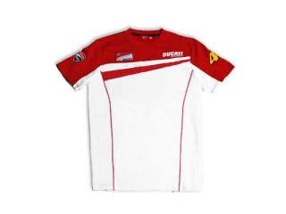 Ducati Desmosedici Valentino Rossi D46 Team T Shirt Moto GP White 