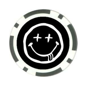  Smiley face nirvana Poker Chip Card Guard Great Gift Idea 