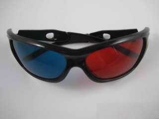 Pair 3D Anaglyph Glasses Red Cyan/Blue or Magenta Green or Amber 