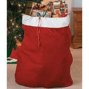  Christmas BAG   JUMBO soft velour SANTA SACK  Toy bag 32 
